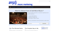 Desktop Screenshot of ampmusicmarketing.com